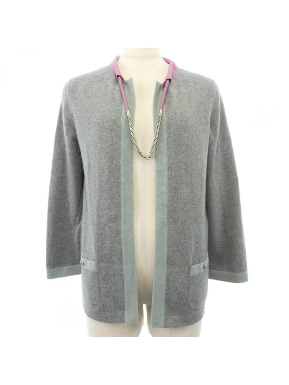 Chanel Cardigan Gray